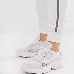 Adidas Falcon Triple White size 9.5 (W) NIB NWT